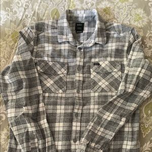 RVCA Long sleeve flannel